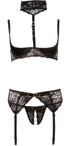 Abierta Fina - Hebe Set schwarz