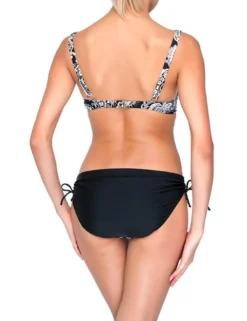 Anabel Arto - Cabrio Bikini mit Neckholder-Träger schwarz