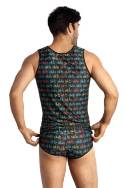 Anais - Bento Tank Top im Velo Print