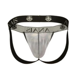 Anais - Herren Jock-Strap mit Bananen-Kussmund-Muster