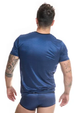 Anais - Herren Shirt aus feinem Material gestreift
