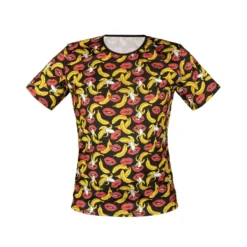 Anais - Herren Shirt mit bananen-Kussmund-Muster