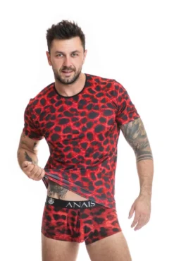 Anais - Shirt im Leo-Look