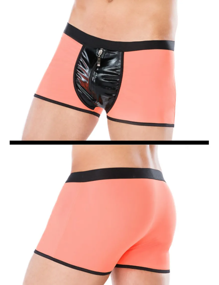 Andalea - Boxershorts MC/9075 AMC538970M orange/schwarz