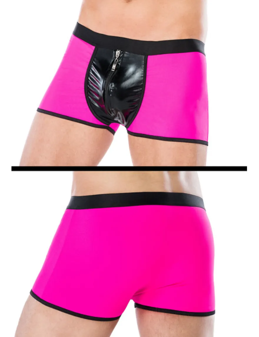 Andalea - Boxershorts MC/9077 AMC538978M pink/schwarz