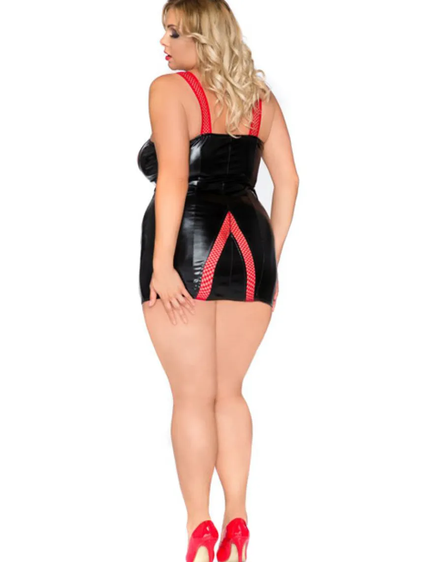 Andalea - Chemise SB/1016 AN530920M schwarz/rot
