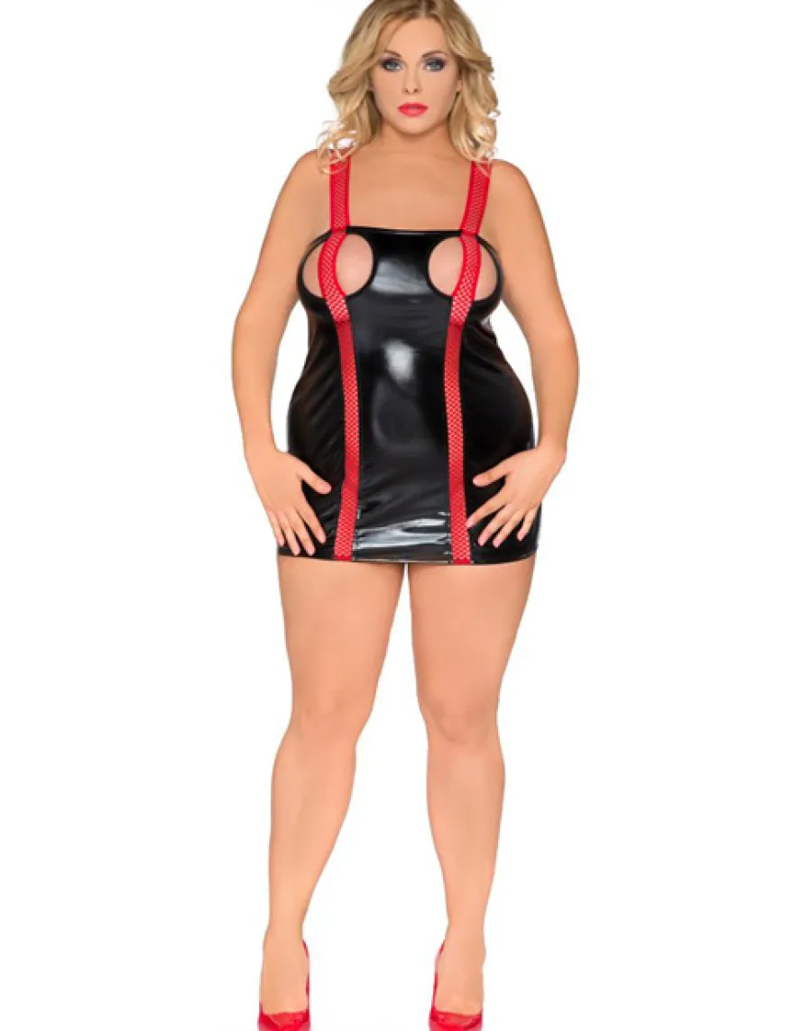 Andalea - Chemise SB/1016 AN530920M schwarz/rot