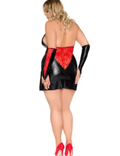 Andalea - Chemise Z/5009 AN531899M schwarz/rot