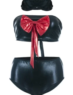 Andalea - Erotik Set AC/008 AN530950M schwarz/rot