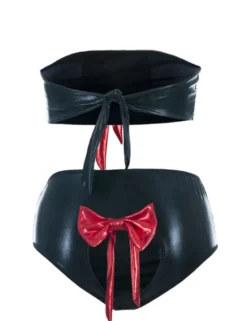 Andalea - Erotik Set AC/008 AN530950M schwarz/rot