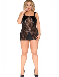 Andalea - Wetlook Chemise SB/1005 AN530865M schwarz