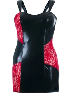 Andalea - Wetlook Chemise SB/1006 AN530870M schwarz/rot