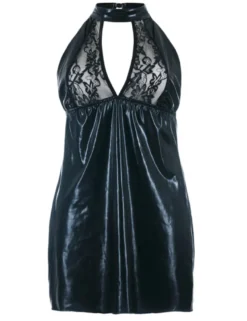 Andalea - Wetlook Chemise SB/1001 AN530845M schwarz