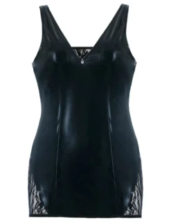 Andalea - Wetlook Chemise SB/1002 AN530850M schwarz