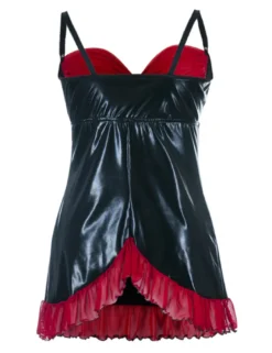 Andalea - Wetlook Chemise SB/1011 AN530895M schwarz/rot