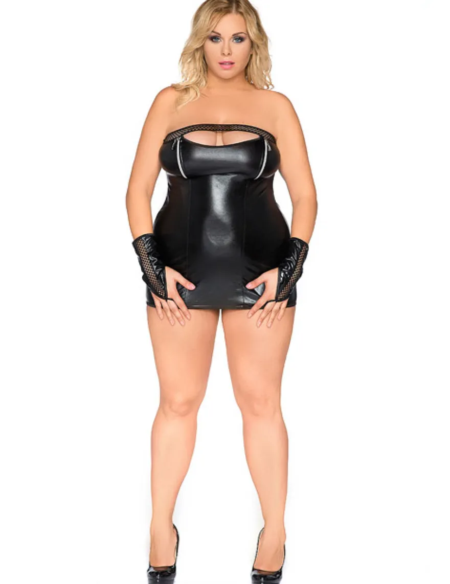 Andalea - Wetlook Chemise Z/5013 AN531919M schwarz