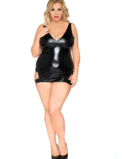 Andalea - Wetlook Chemise Z/5016 AN531934M schwarz