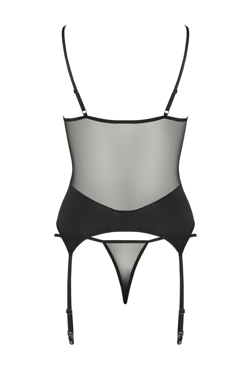 Avanua - Quella Corset & Thong black