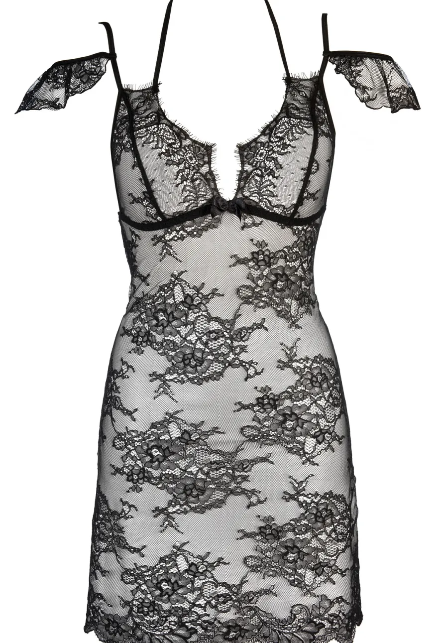 Axami - Babydoll & String schwarz