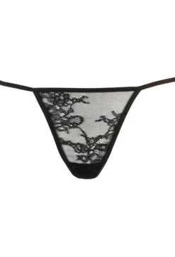 Axami - Babydoll & String schwarz
