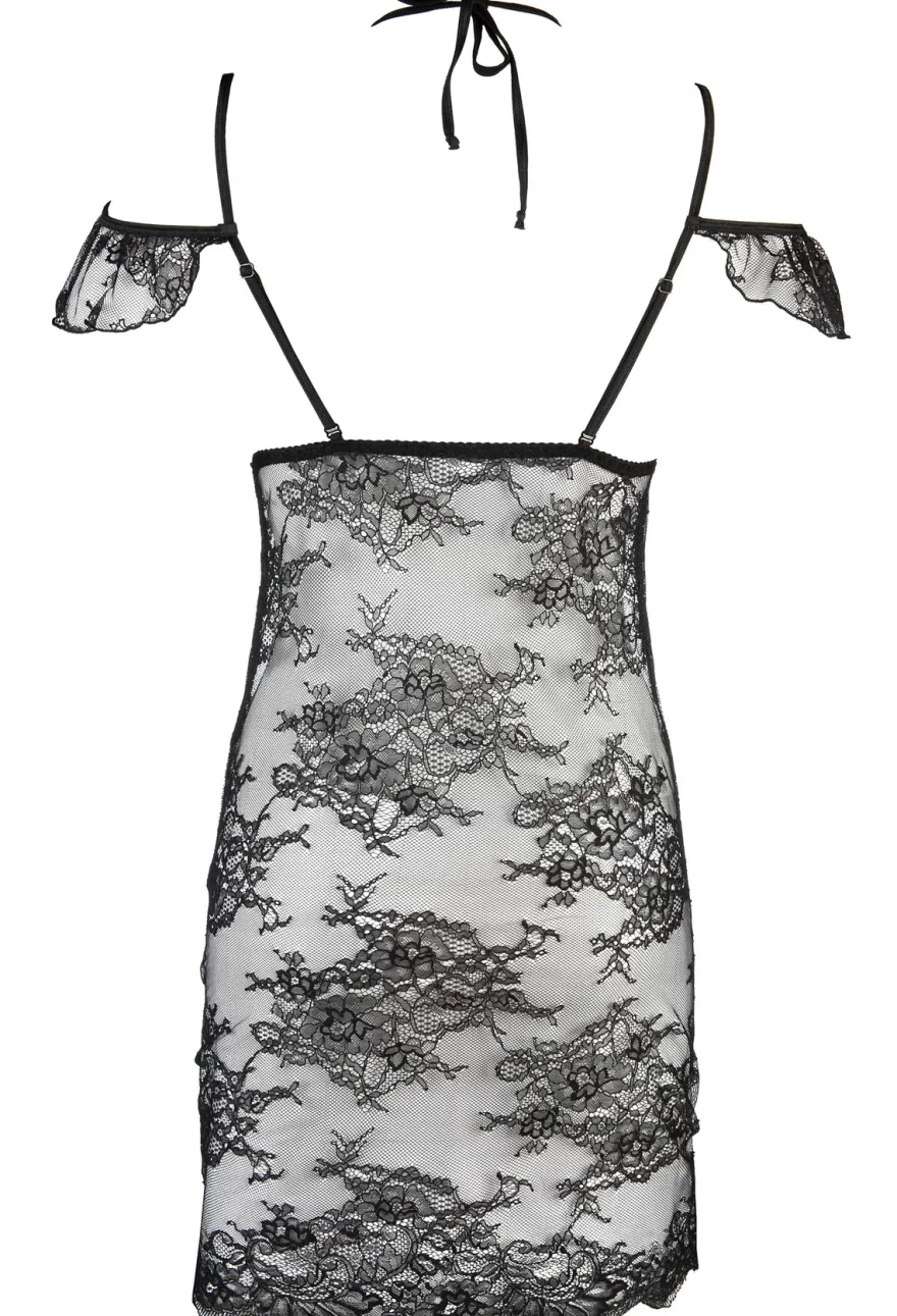 Axami - Babydoll & String schwarz