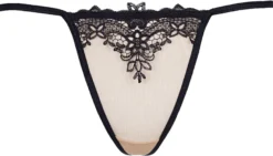 axami - Babydoll & String V-8919 beige