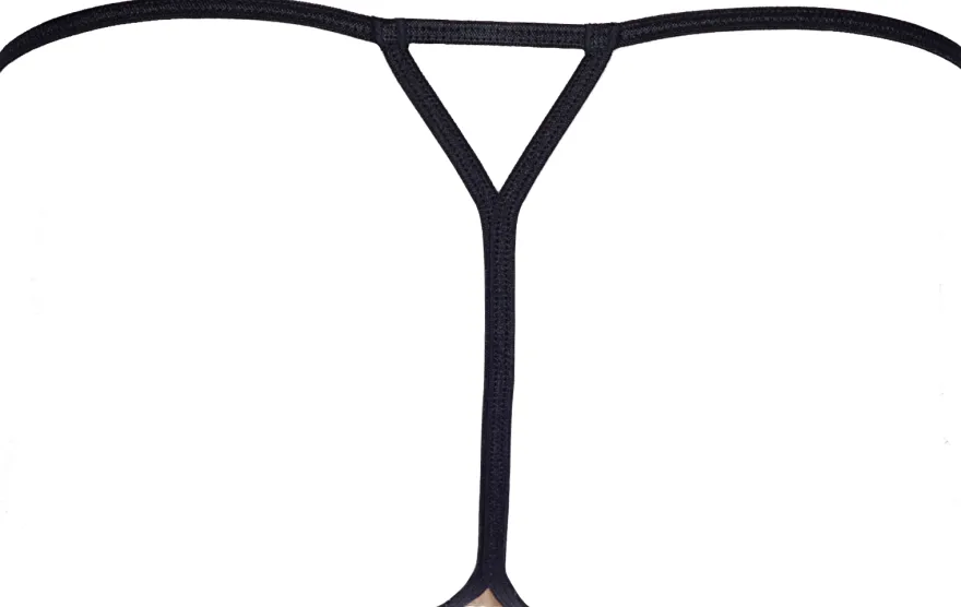 axami - Babydoll & String V-8919 beige