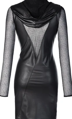 axami - Dress V-9319 black
