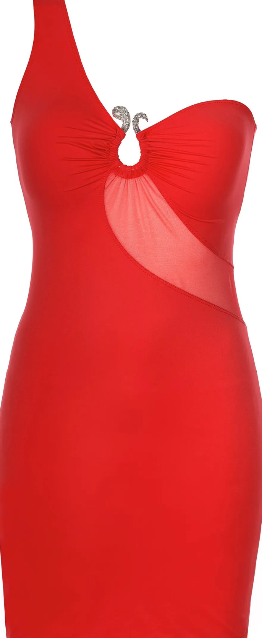 axami - Dress V-9089 red