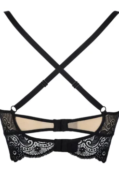 Axami - Longline-BH aus Spitze schwarz