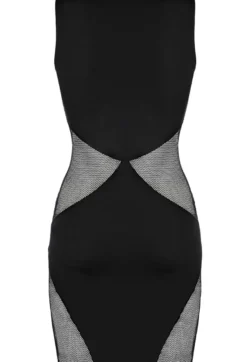 Axami - Minikleid Schwarz mit Tüll