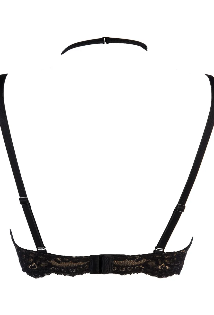 Axami - Neckholder-BH aus Spitze