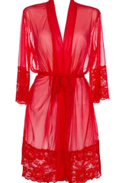 axami - Peignoir V-8860 red