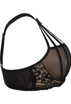 Axami - Push-Up BH schwarz-beige