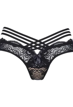 Axami - Riemchenstring mit Spitze