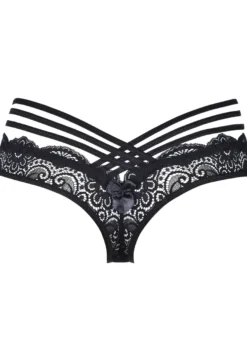 Axami - Riemchenstring mit Spitze
