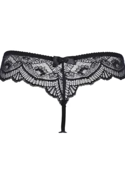 Axami - String schwarz-beige