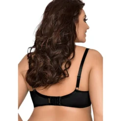Axami - V-8461PS Plus Size bra pink-black 95F