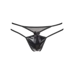 Axami - V-8738PS Plus Size string black 4XL