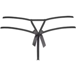 Axami - V-8738PS Plus Size string black 4XL