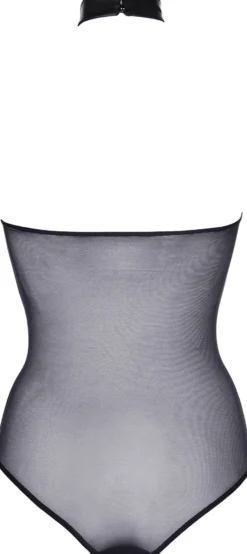 axami - Wetlook Body mit transparentem Akzent V-9150