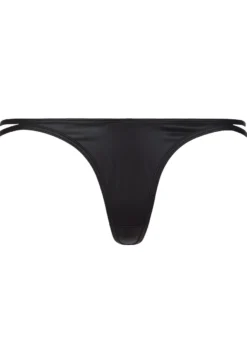 Axami - Wetlook String mit Riemchen