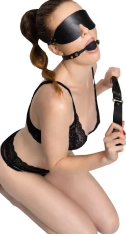 Bad Kitty - Bondage Set schwarz