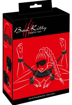 Bad Kitty - Hand-Fuß-Nacken Fessel-Set