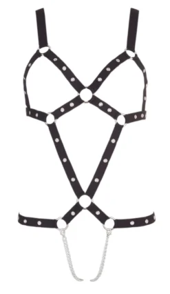 Bad Kitty - Harness aus Riemen