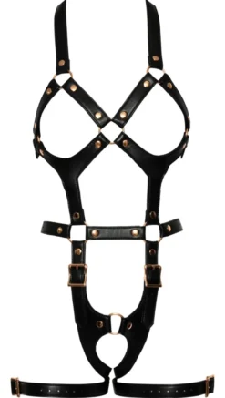Bad Kitty - Harness in Lederoptik
