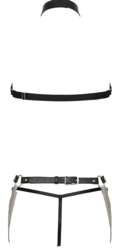 Bad Kitty - Harness und Ketten-Rock