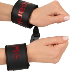 Bad Kitty - Spank me Cuffs schwarz/rot