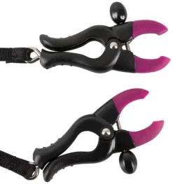 Bad Kitty - Spreader String mit Vibrator schwarz