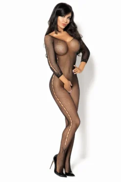Beauty Night Fashion - Martha diamond Bodystocking black